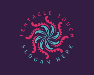 Tentacles Abstract Wave logo