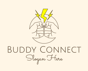  Friendship Fist Bump logo