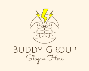  Friendship Fist Bump logo