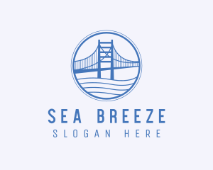 Sea Bridge Infrastructure logo design