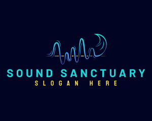 Music Sound Wave logo design