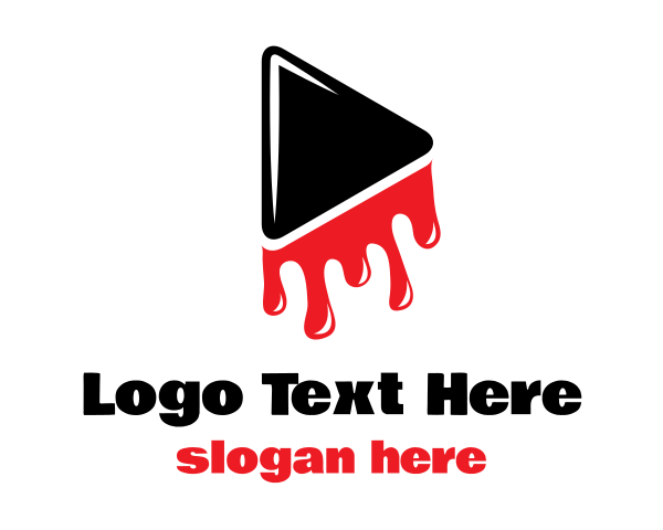 Blood logo example 2