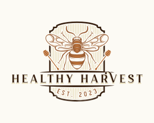 Honey Farm Harvest logo design