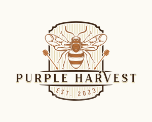 Honey Farm Harvest logo design