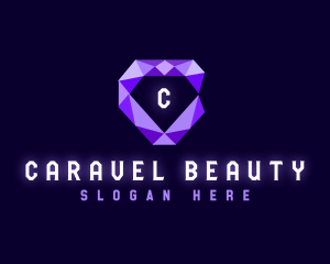 Diamond Jewelry Letter C logo design