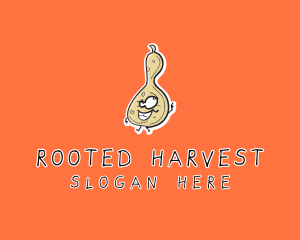 Cartoon Potato Veggie logo design