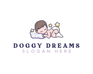 Sleeping Baby Dream logo design