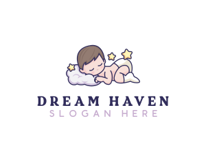 Sleeping Baby Dream logo design