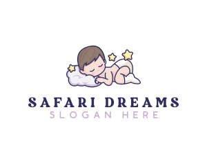 Sleeping Baby Dream logo design