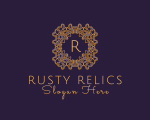 Luxurious Ornament Beauty Salon logo design