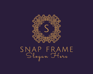 Luxurious Ornament Beauty Salon logo design