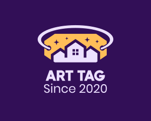 Housing Night Price Tag logo design