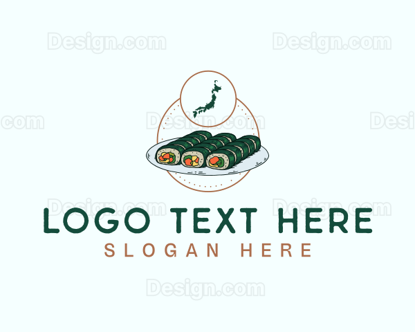 Japan Sushi Food Logo