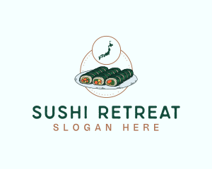 Japan Sushi Food logo design