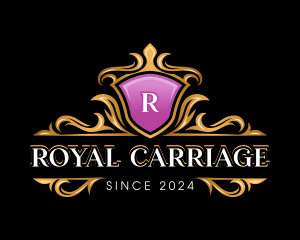 Elegant Shield Royal logo design