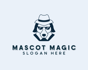 Detective Pet Dog logo design