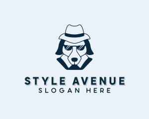 Detective Pet Dog logo design