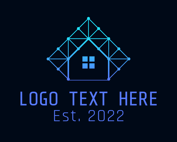 Cyberspace logo example 1