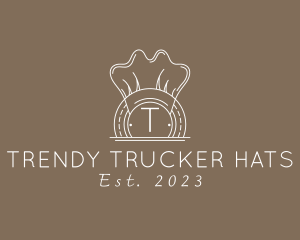 Toque Chef Hat Diner logo design