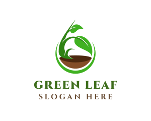 Nature Plant Environment logo design