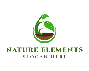 Nature Plant Environment logo design