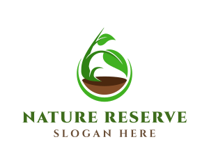 Nature Plant Environment logo design