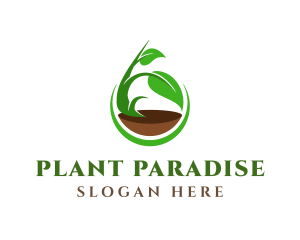 Nature Plant Environment logo design