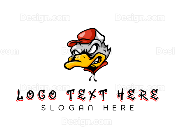 Duck Rebel Thug Logo