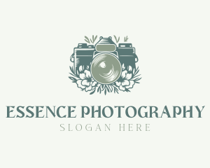 Floral Camera Photographer logo