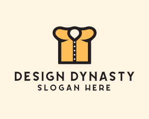 Button Shirt Clothing logo design