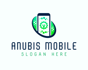 Smartphone Repair Tech logo design