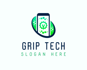 Smartphone Repair Tech logo design