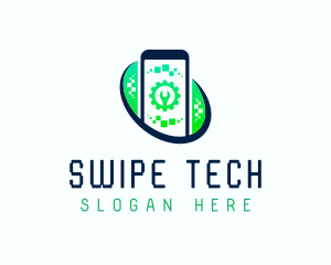 Smartphone Repair Tech logo design