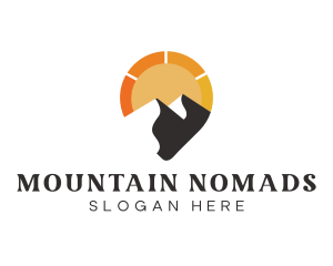 Sun Mountain Nature logo design