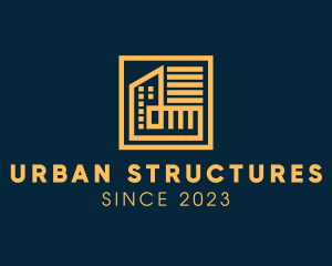 Structure City Buildings logo design