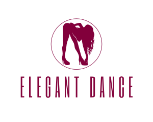 Naked Stripper Dance logo design