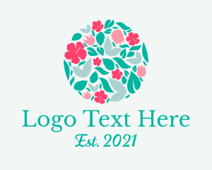 Tropical Floral Pattern  logo