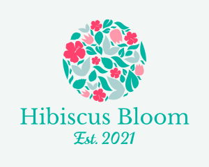 Tropical Floral Pattern  logo