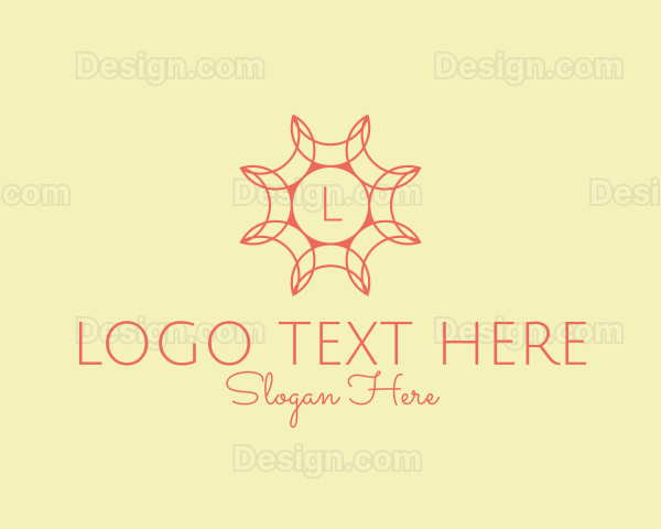 Decorative Lantern Interior Design Logo