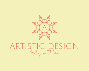 Decorative Lantern Interior Design logo design