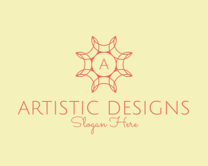 Decorative Lantern Interior Design logo design