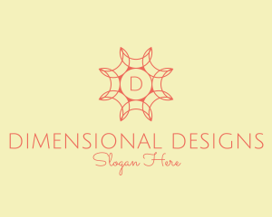 Decorative Lantern Interior Design logo design