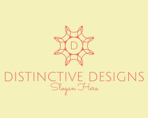 Decorative Lantern Interior Design logo design