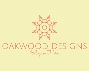 Decorative Lantern Interior Design logo design