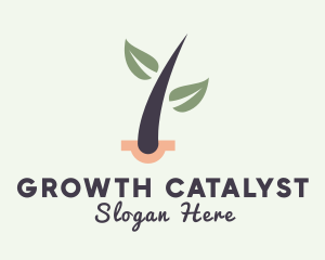 Natural Plant Dermatology logo design