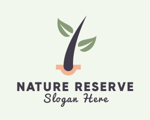 Natural Plant Dermatology logo design