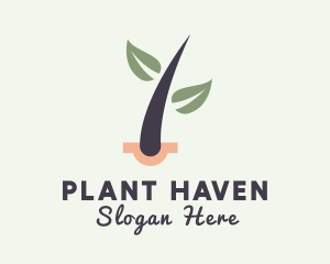 Natural Plant Dermatology logo design