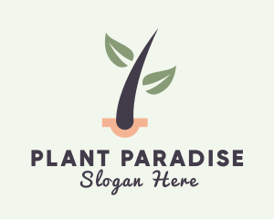 Natural Plant Dermatology logo design