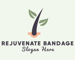 Natural Plant Dermatology logo design