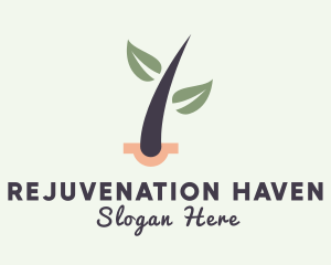 Natural Plant Dermatology logo design